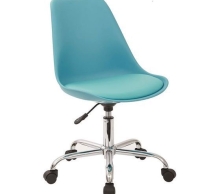 Ghế Nhựa Eames Chân Xoay Mặt Ngồi Đệm size lớn