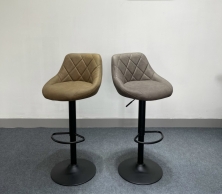 Ghế quầy bar nâng hạ bọc  vải giả da hoặc vải nhung TM102