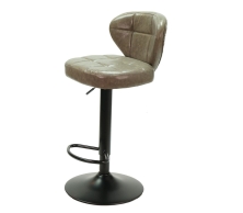 Ghế quầy bar mâm xoay nệm da nhiều màu TM838