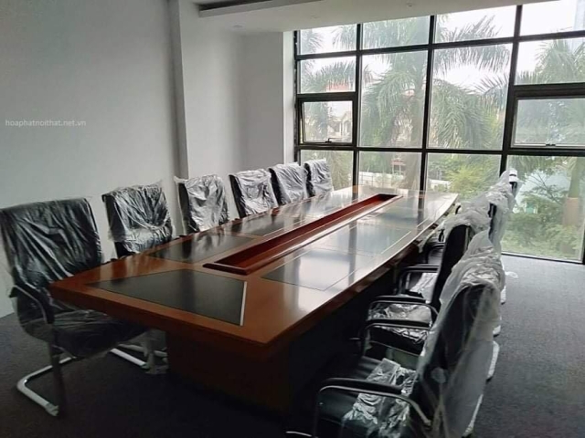 Bàn Họp Sơn PU Cao Cấp