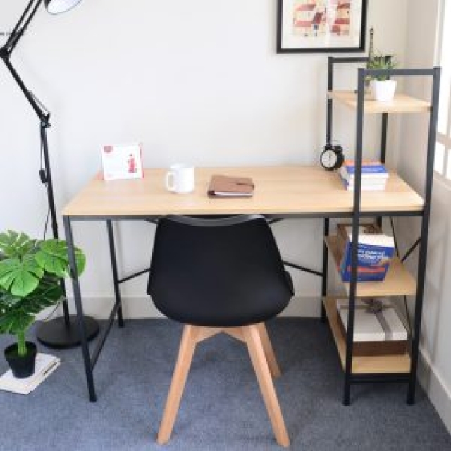 Bàn Học Giá Sách Hiện Đại